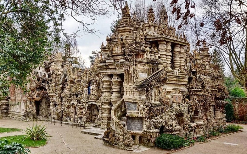 Architectural Masterpiece made of Pebbles