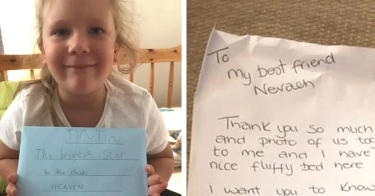 Mailman Provides the Best Reply to 5-Yr-Old's Letter to Cat in Heaven