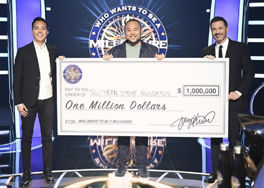 Chef David Chang Becomes First Celebrity to Win 'Who Wants To Be A Millionaire'