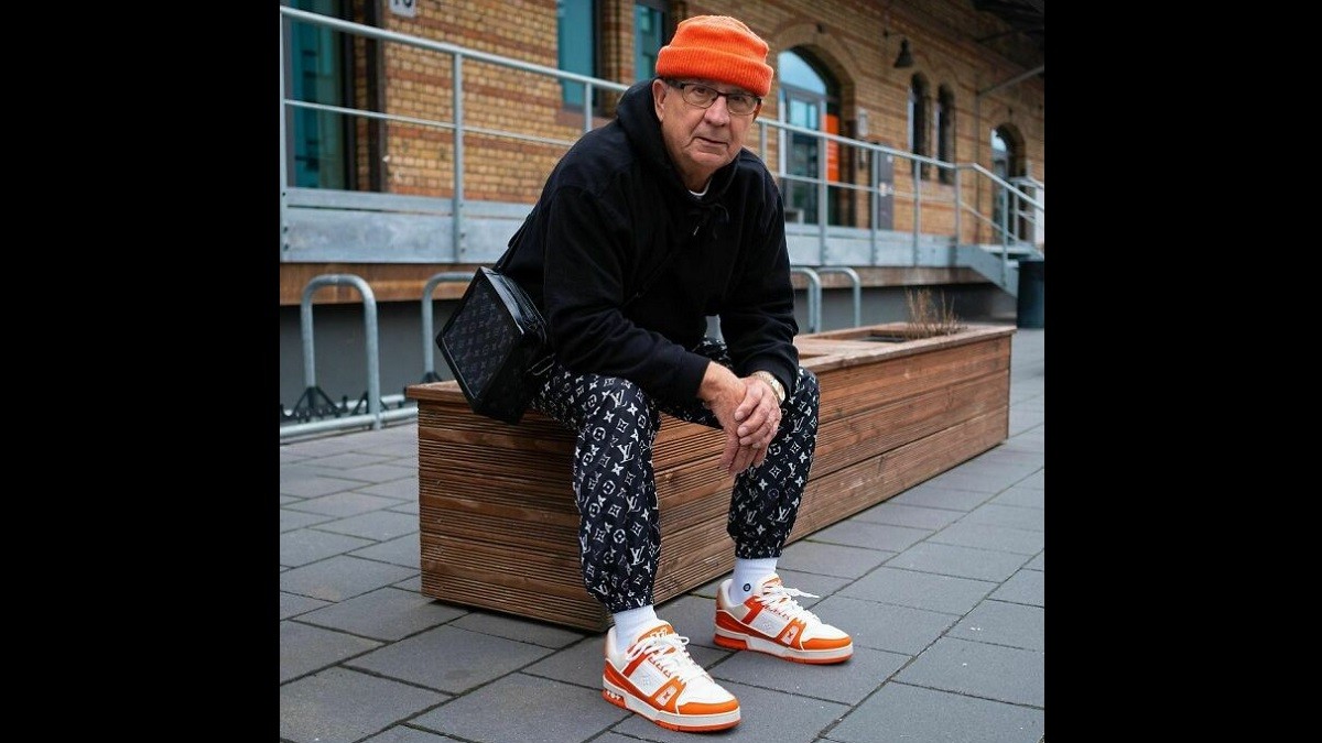 Stylish Grandpa Recreates Celebrities' Streetwear Looks