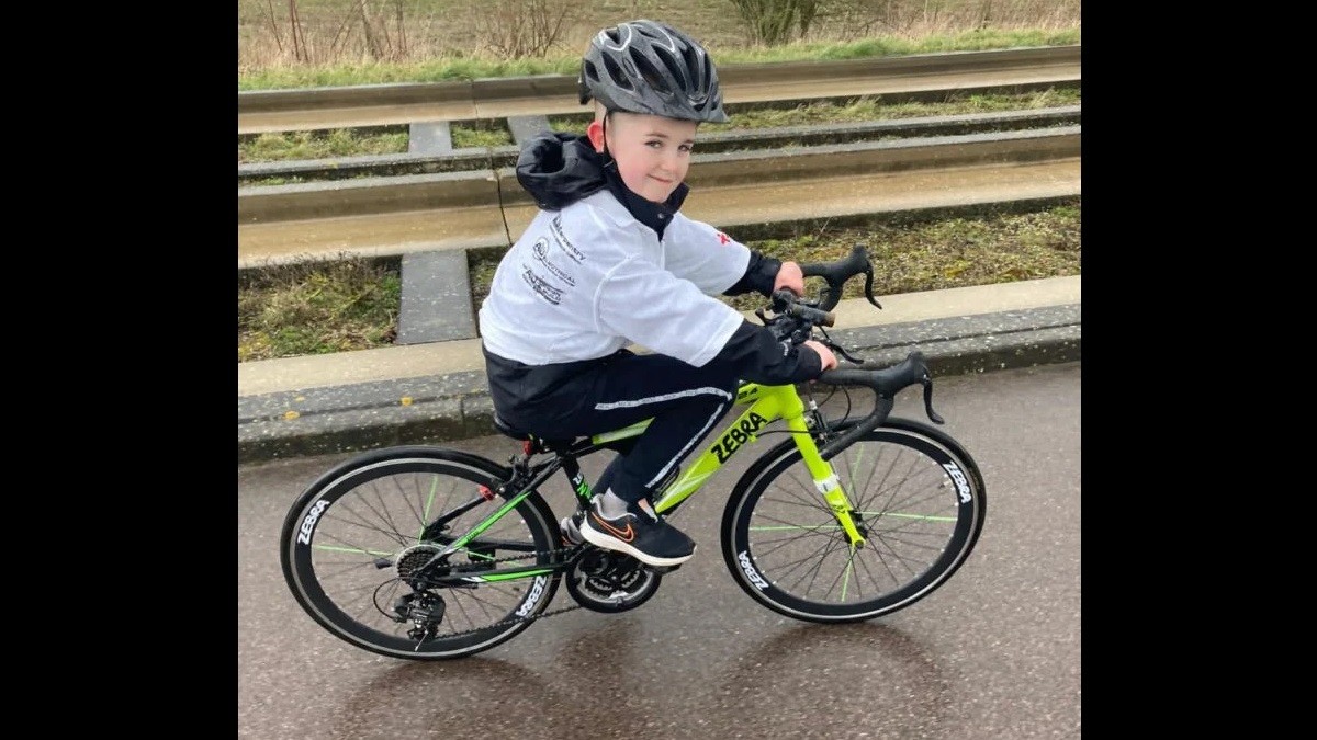 8-Yr-Old Cycles to Help Save Dogs From Meat Trade