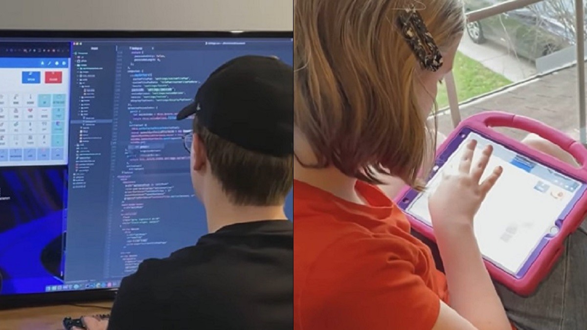 teen develops freespeech communication app for nonverbal sister