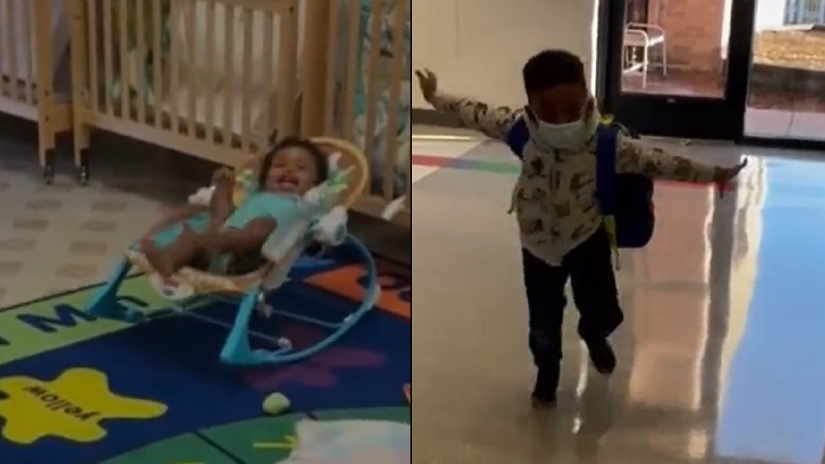Adorable Day Care Pickups