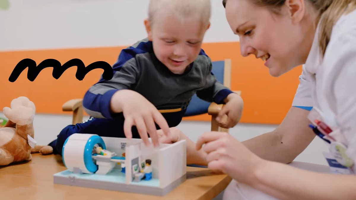 LEGO creates miniature MRI scanner set to ease children's fears